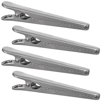 Cleme pentru inchiderea pachetelor alimentare, 11,5, cm 4 buc Cleme pentru inchiderea pachetelor alimentare, 11,5, cm 4 buc