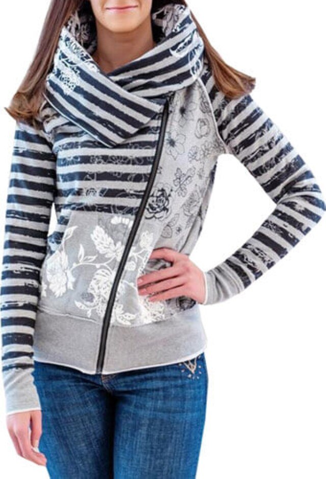 Hanorac Desigual 18WWSKXD, Gri, S