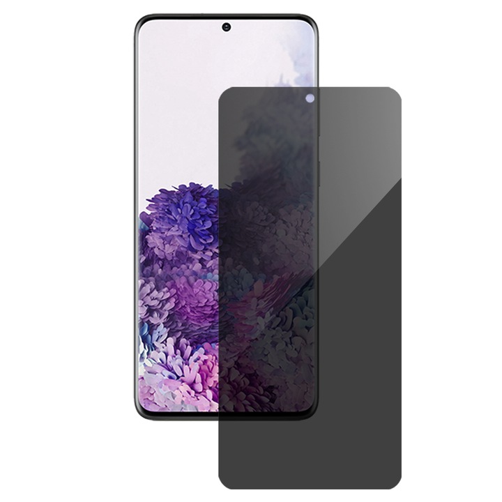 Folie privacy SILKASE pentru Samsung S20 Plus, protectie ecran, silicon
