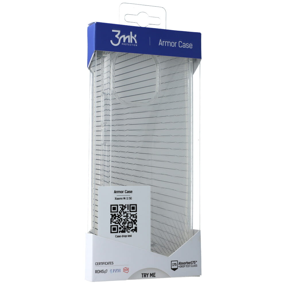 Folie protectoare smartphone 3MK Armor Case Xiaomi Mi 11 5G, transparent