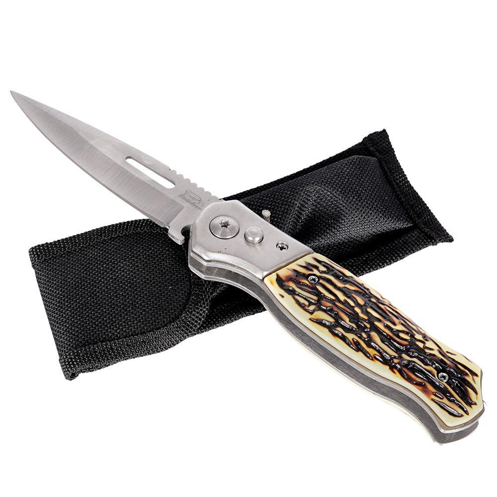 Cutit pliabil, Orion, Inox, Lama 9 cm