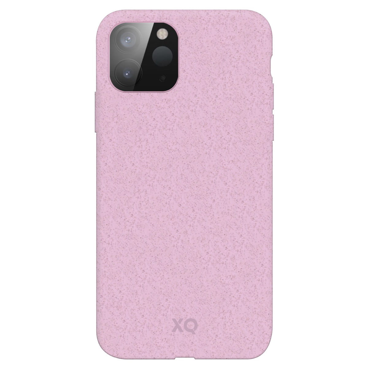 Husa ecologica antibacteriana Xqisit Eco Flex Anti Bacterial pentru iPhone 12 Mini, Roz