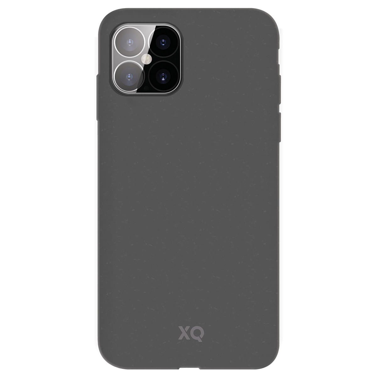 Husa ecologica antibacteriana Xqisit Eco Flex Anti Bacterial pentru iPhone 12 Pro Max, Gri
