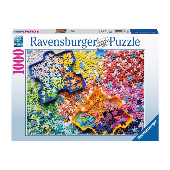 Puzzle Ravensburger - O paleta de puzzle-Uri, 1000 piese