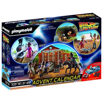 Playmobil Advent Calendar - Inapoi In Viitor, 4 scene Playmobil Advent Calendar - Inapoi In Viitor, 4 scene