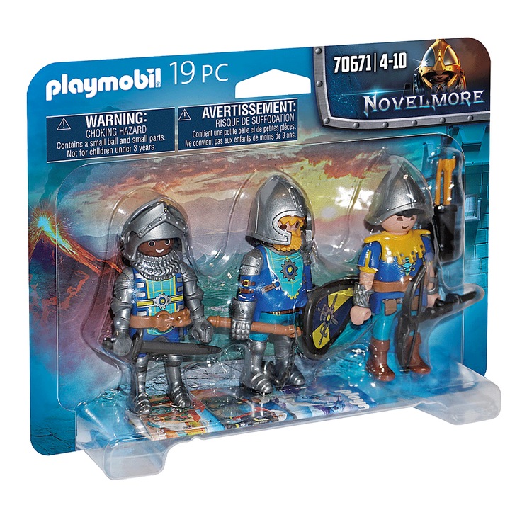 Playmobil Novelmore - 3 db figurából álló készlet, Knights