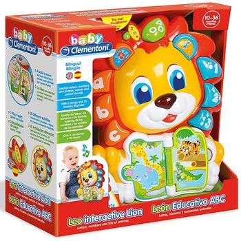 Jucarie interactiva Baby Clementoni - Leu Jucarie interactiva Baby Clementoni - Leu