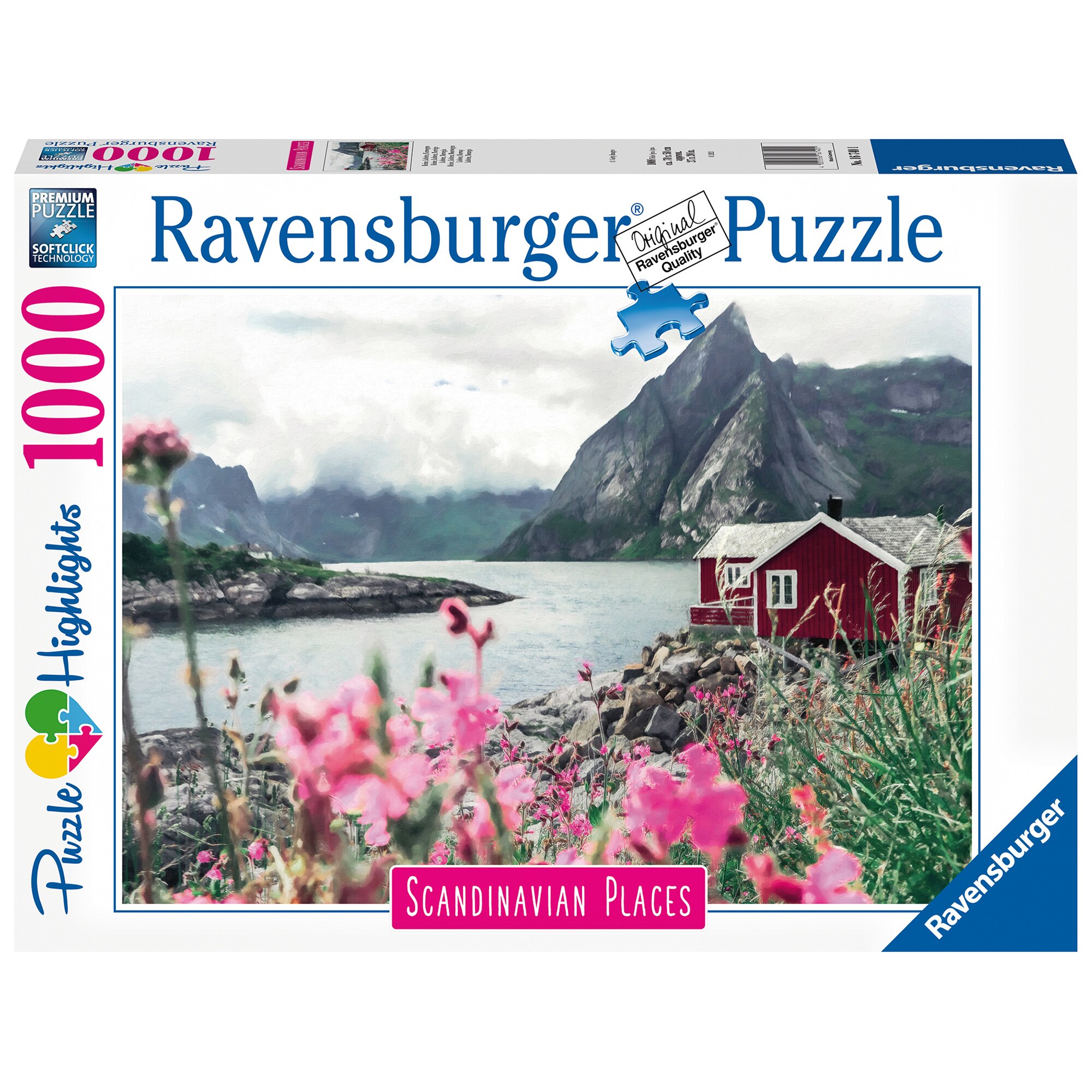 Puzzle Ravensburger - Lofoten Norvegia, 1000 piese