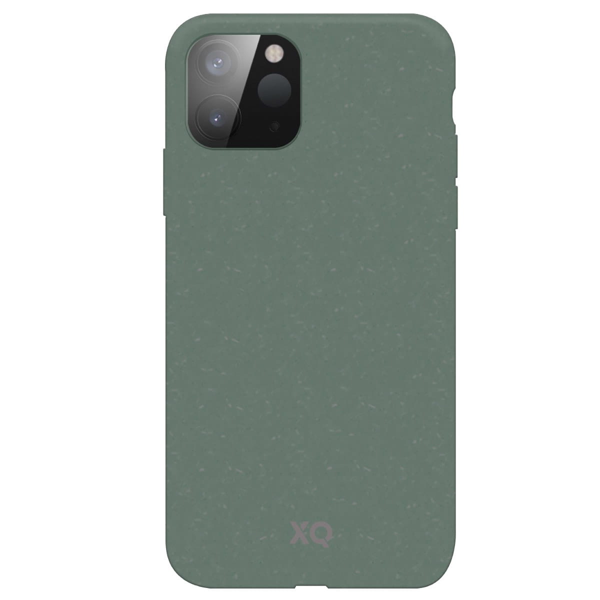 Husa ecologica antibacteriana Xqisit Eco Flex Anti Bacterial pentru iPhone 12 Mini, Verde