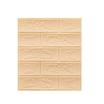 Tapet 3d autocolant crem, rezistent la apa, 70cm x 77cm x 6 mm teleMAG® Tapet 3d autocolant crem, rezistent la apa, 70cm x 77cm x 6 mm teleMAG®