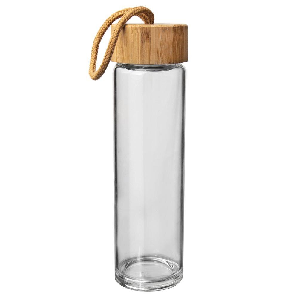 Sticla cu filtru, Sticla, 450 ml, Transparent