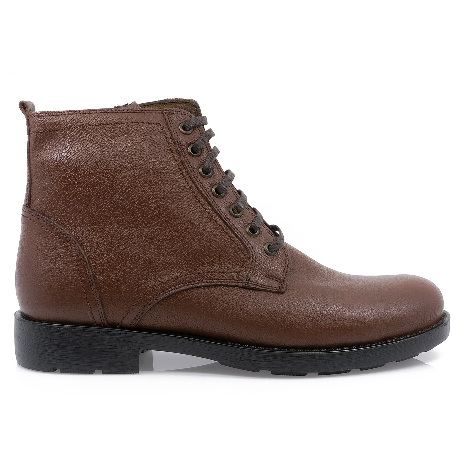 Ghete barbati, Caspian, Cas-7075, casual, piele naturala, Maro