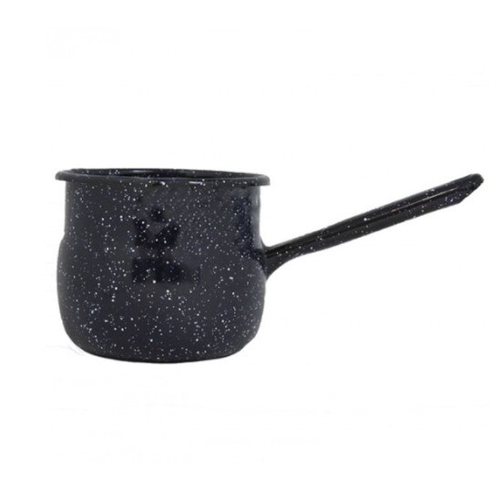 Ibric negru cu picatele emailat 1.5L