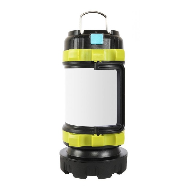 Lanterna VRT6 LED cu acumulator 3A, lumini laterale 240m