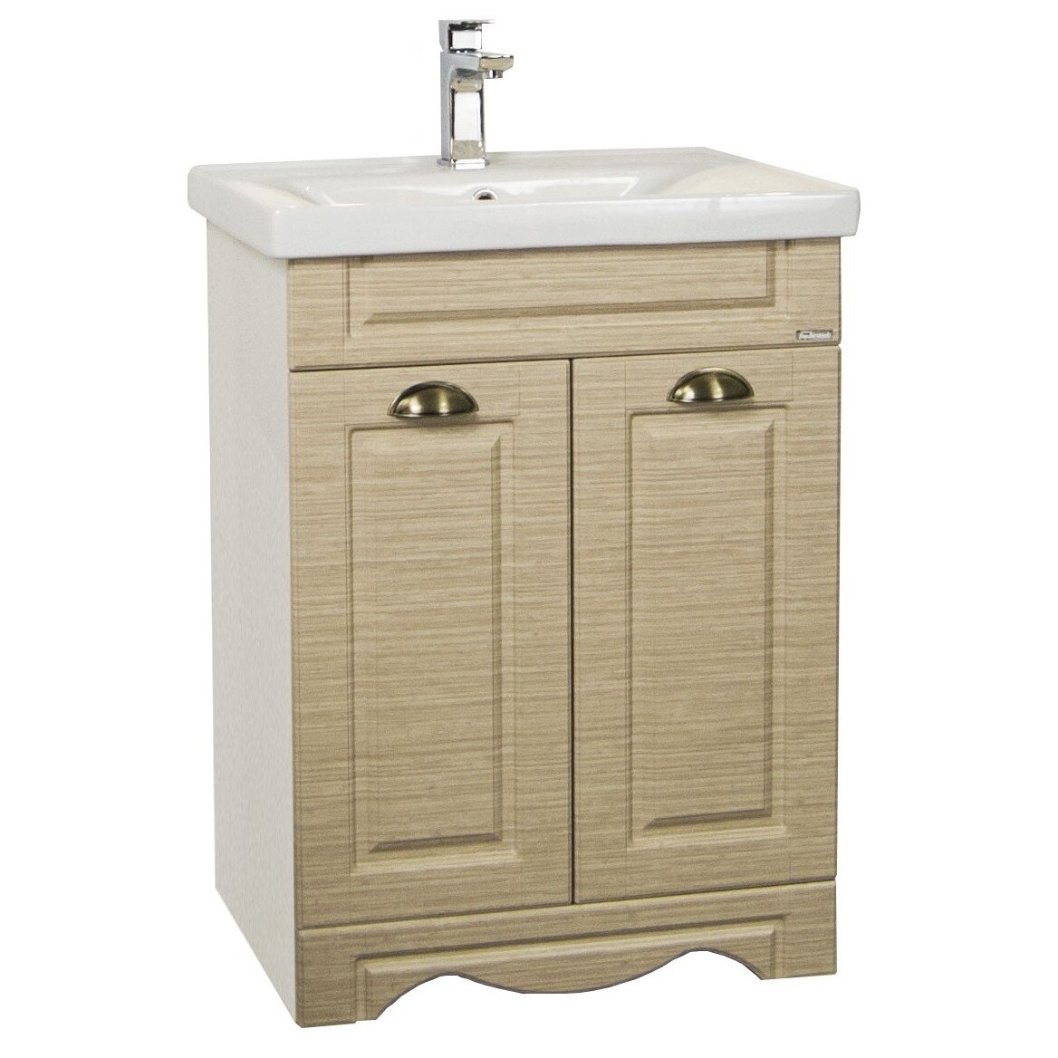 Baza MDF si lavoar Badenmob , seria 772 , 60x45cm , Fag