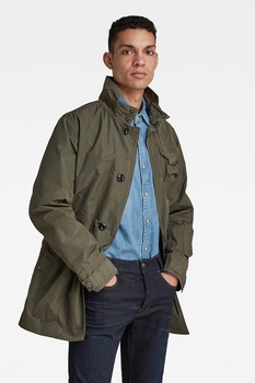 G-Star RAW, Trenci cu model uni Utility HB, Verde feriga G-Star RAW, Trenci cu model uni Utility HB, Verde feriga