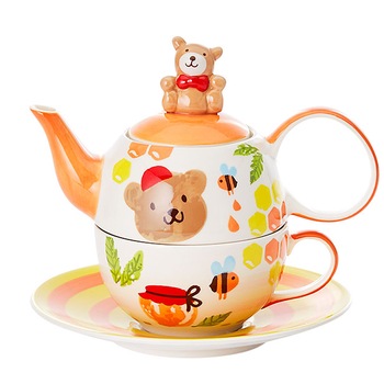 Ceainic Tea for one - Winnie, Multicolor, Ceramica, 600 ml Ceainic Tea for one - Winnie, Multicolor, Ceramica, 600 ml