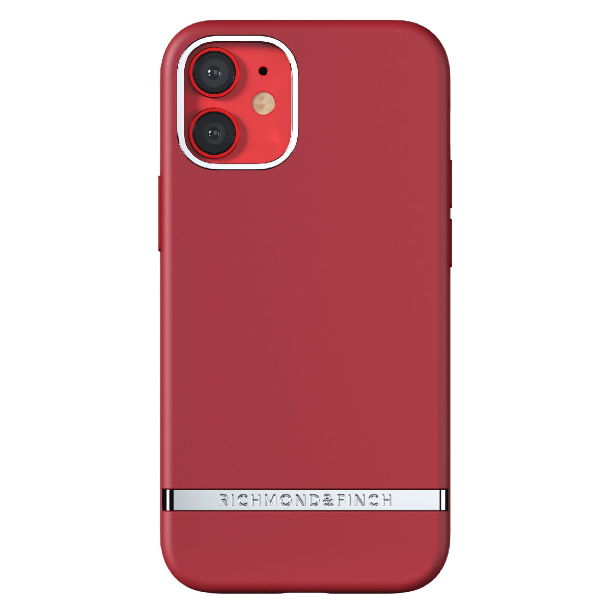 Husa de protectie Richmond & Finch pentru iPhone 12 Mini, Plastic, Rosu