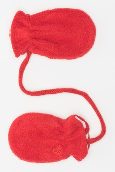 United Colors of Benetton, Manusi uni din fleece, Rosu United Colors of Benetton, Manusi uni din fleece, Rosu