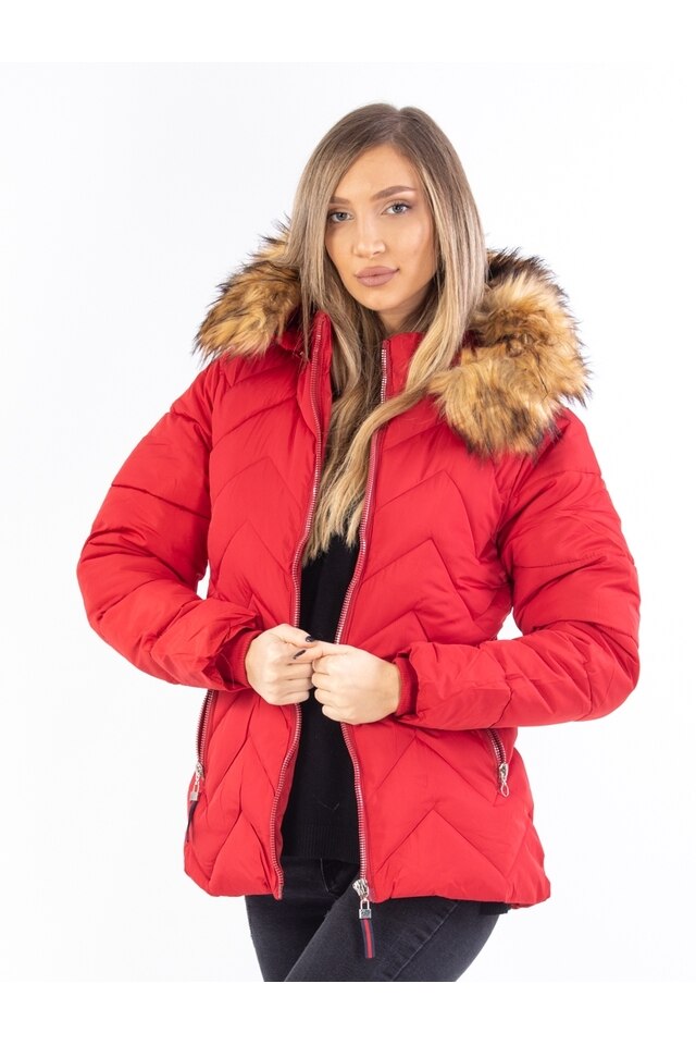 Geaca Dama Detta Rosu