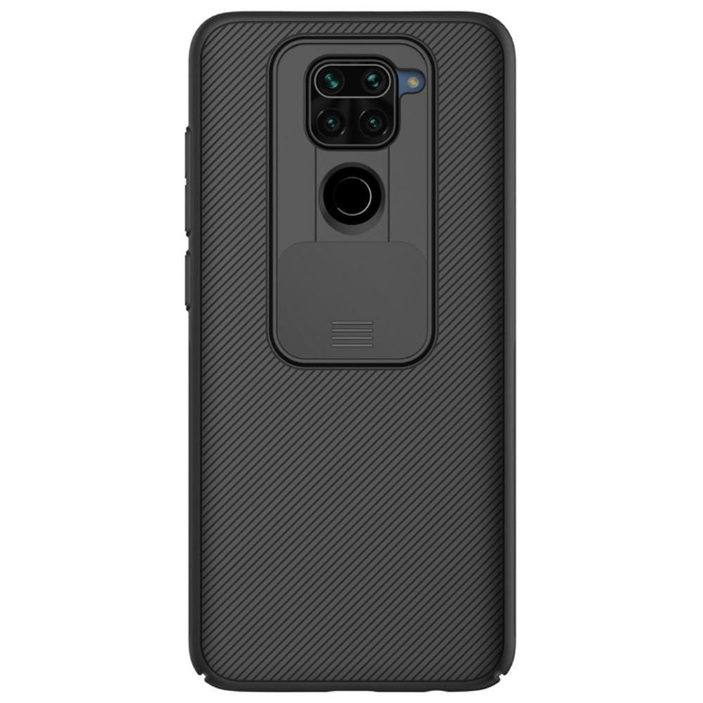 Husa Nillkin CamShield pentru Xiaomi Redmi Note 9, Policarbonat, Negru