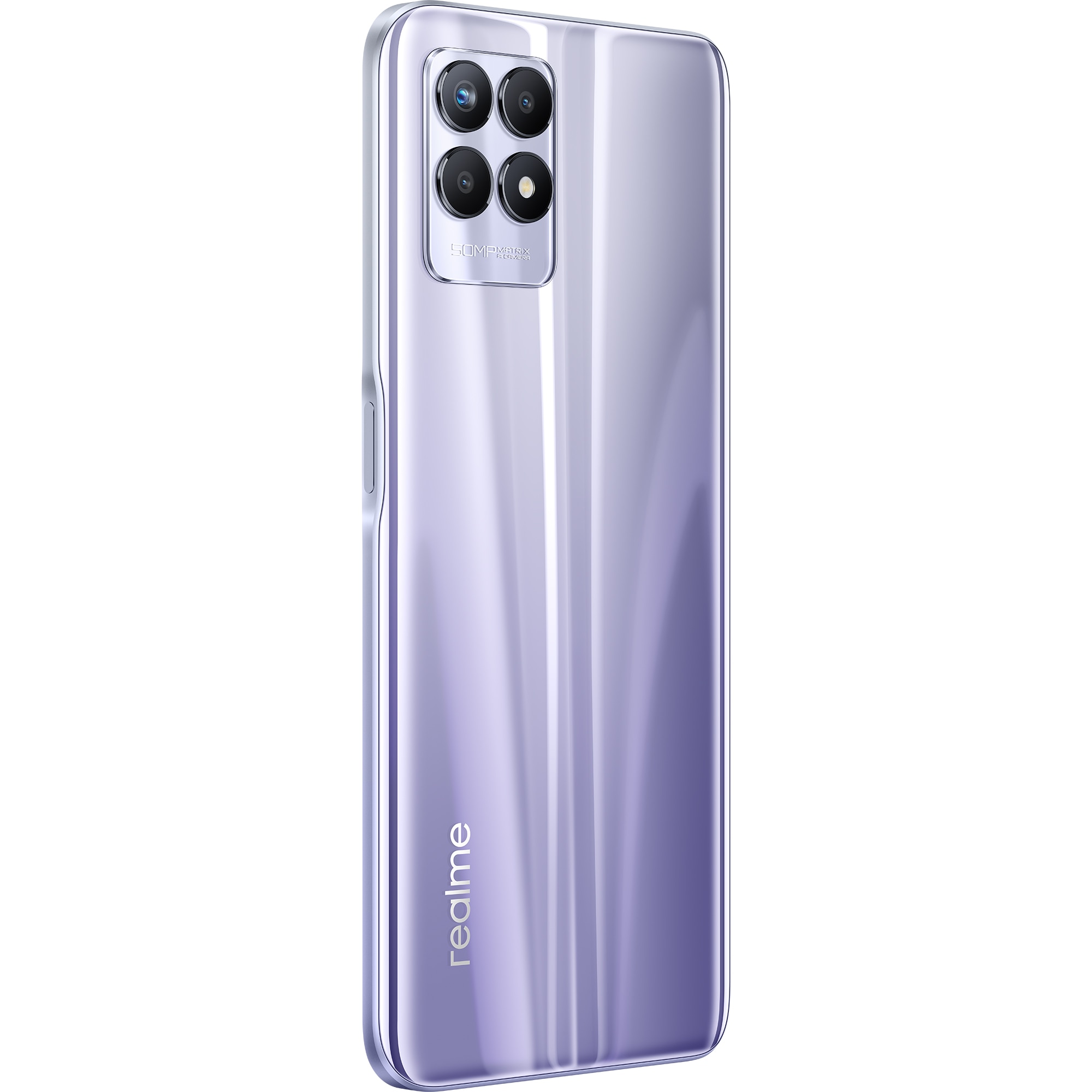 Смартфон Realme 8i, 128GB, 4GB RAM, Stellar Purple - eMAG.bg
