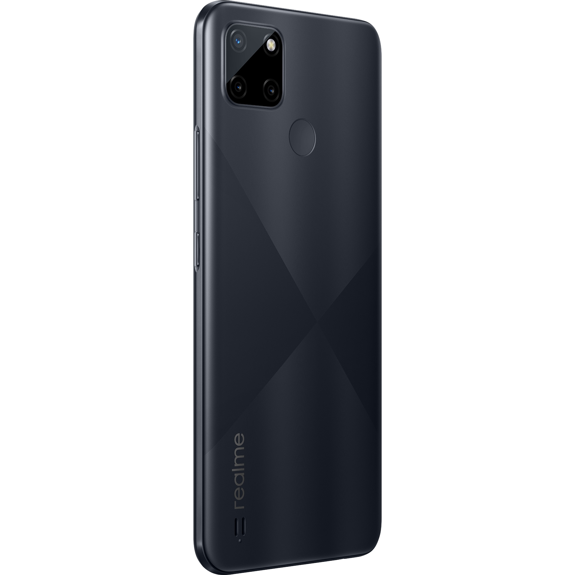 Смартфон Realme C21Y, 32GB, 3GB RAM, 4G, Cross Black - eMAG.bg