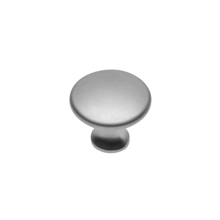 Buton UDINE 29x25 mm, aluminiu