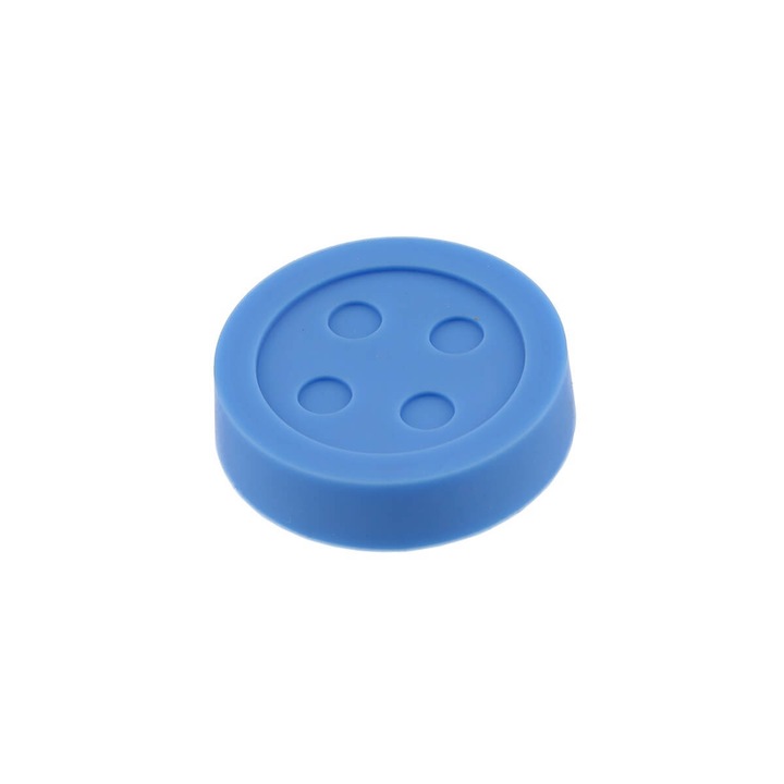 Buton copii BUTTON 42 mm, albastru