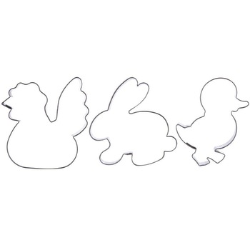 Forme prajituri, Orion, Animale, 3 buc Forme prajituri, Orion, Animale, 3 buc