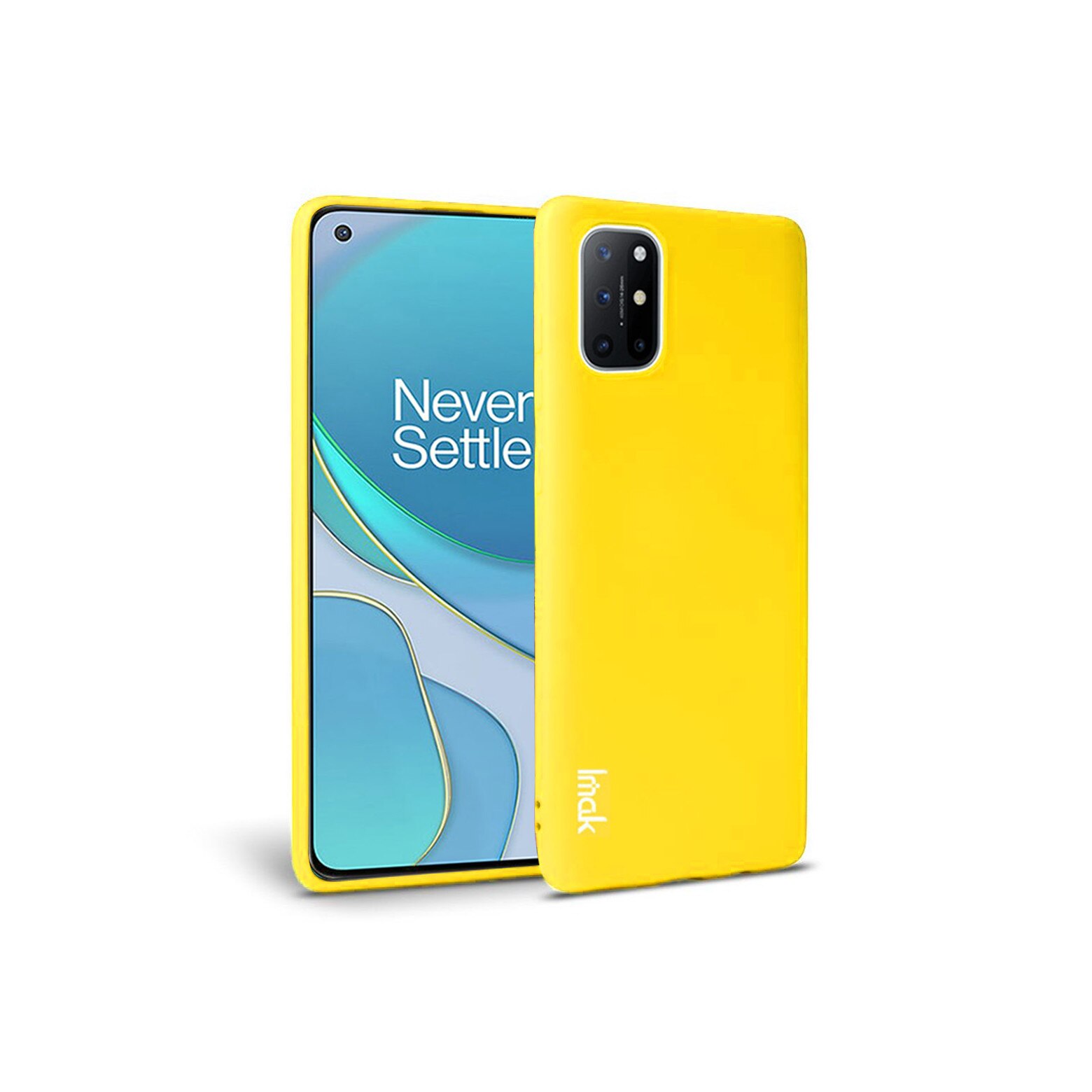 Husa de protectie Galaxy A42 5G, IMAK, Cauciuc, Galben