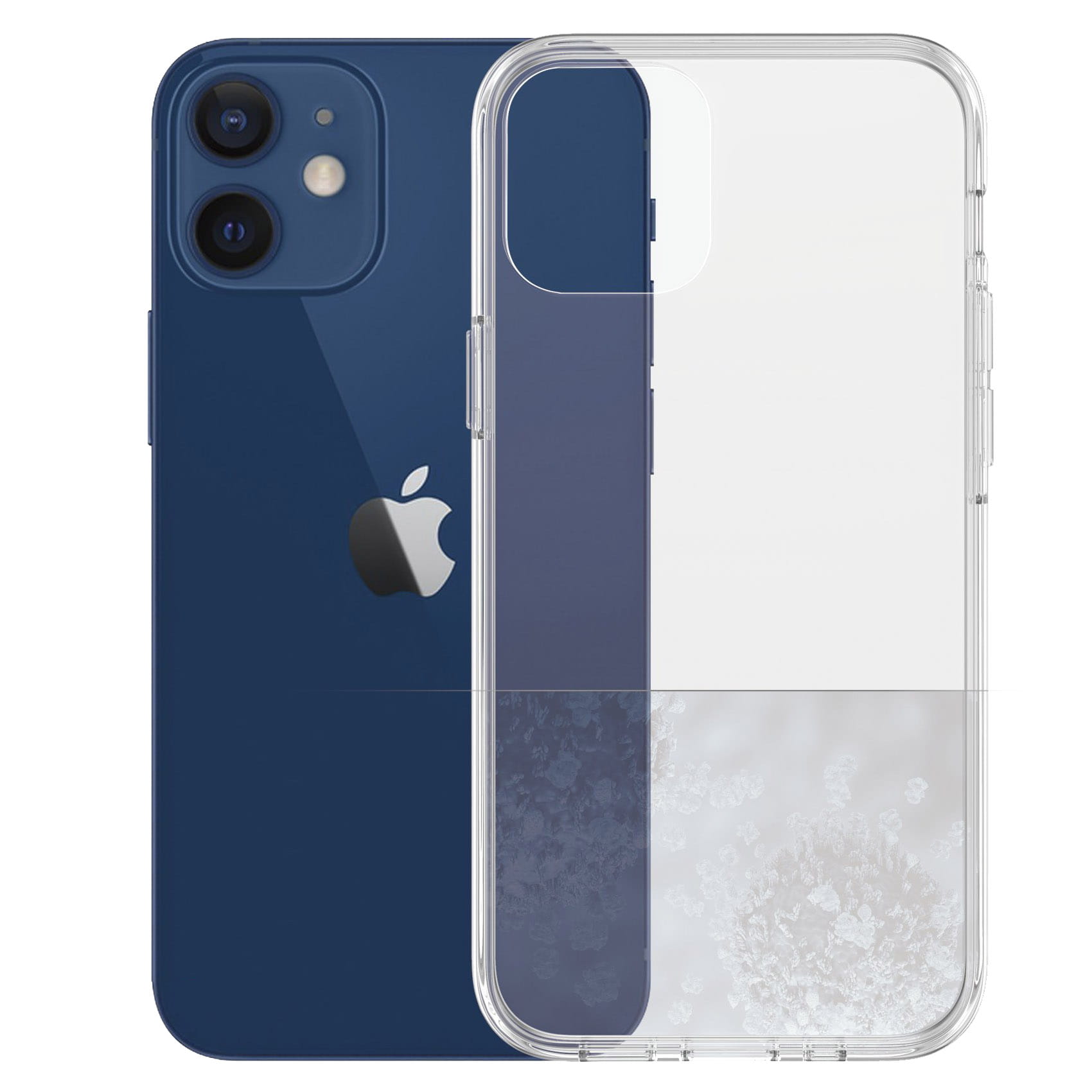 Husa PanzerGlass ClearCase pentru iPhone 12 Mini, Antibacterian, Plastic, Transparent