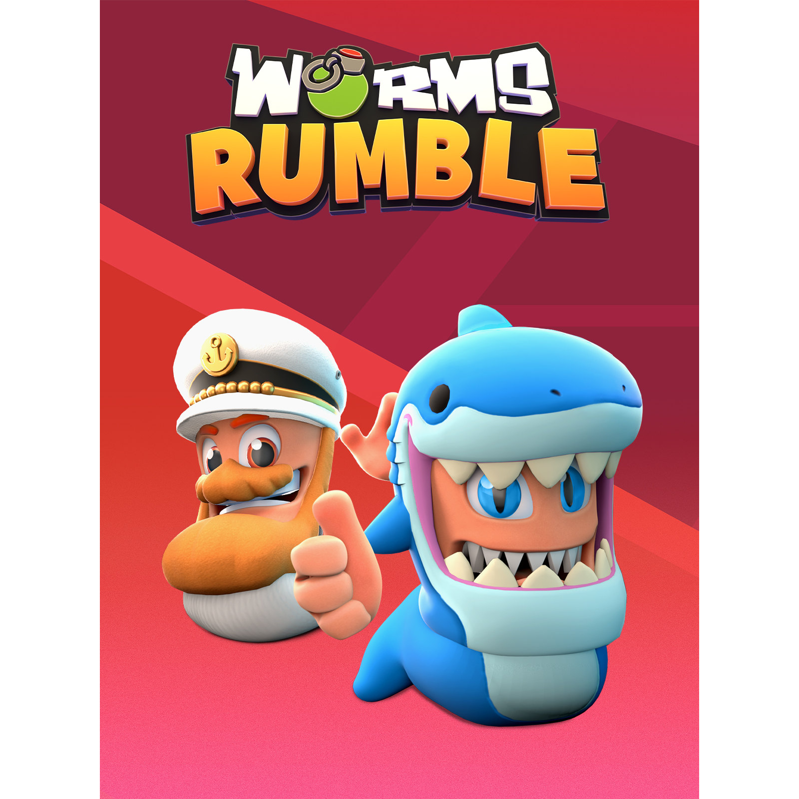 Shark Rumble Игра Worms Rumble - Captain & Shark Double Pack за PC Steam, Електронна ...