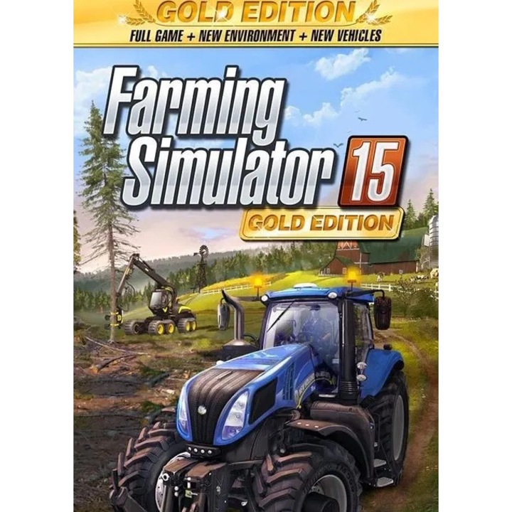 Farming Simulator 15 - Gold Edition (PC - Steam elektronikus játék licensz)