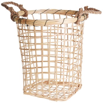 Cos depozitare, Home Styling Collection, Lemn, 32x39 cm, Maro Cos depozitare, Home Styling Collection, Lemn, 32x39 cm, Maro