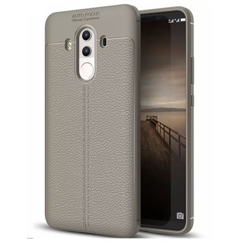 Husa Premium Antisoc model tip Piele AutoFocus , compatibila cu Huawei Mate 10 Pro / Gri Husa Premium Antisoc model tip Piele AutoFocus , compatibila cu Huawei Mate 10 Pro / Gri