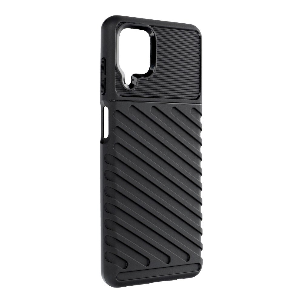 Husa pentru SAMSUNG Galaxy A12 - Thunder Armor (Negru)