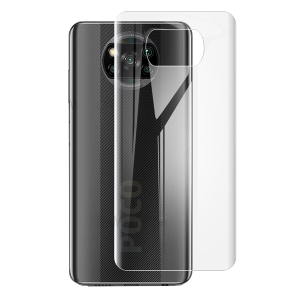 Folie Protectie pentru Poco X3 NFC 3, IMAK Hydrogel III, Transparent