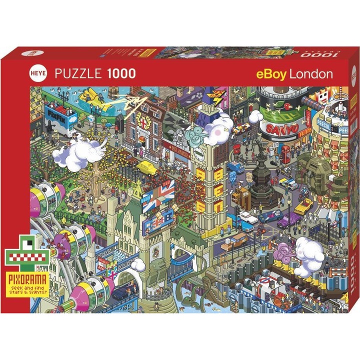 Пъзел Heye London Quest 29935, 1000 части