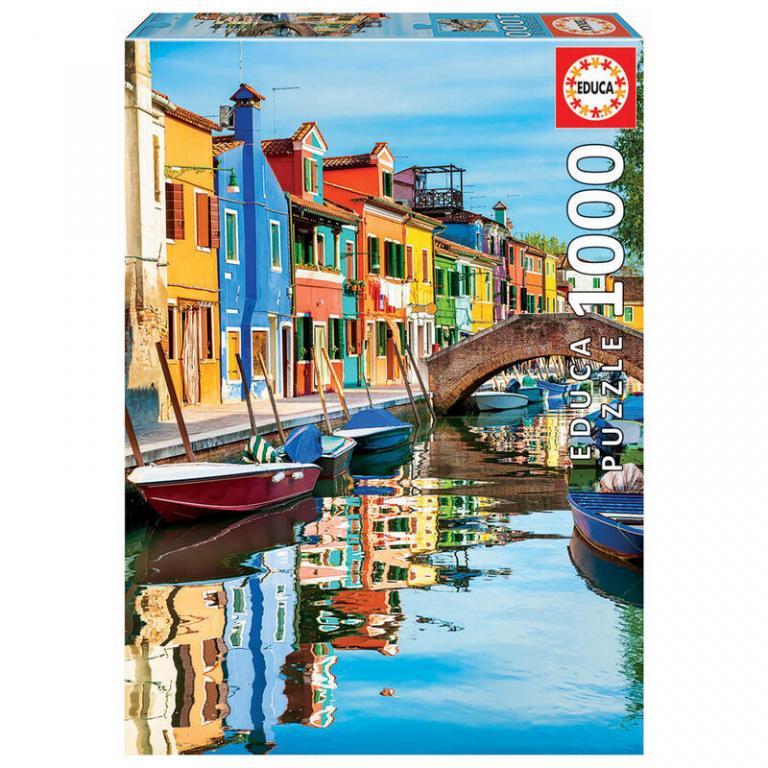 Puzzle 1000 piese Burano Educa 19023