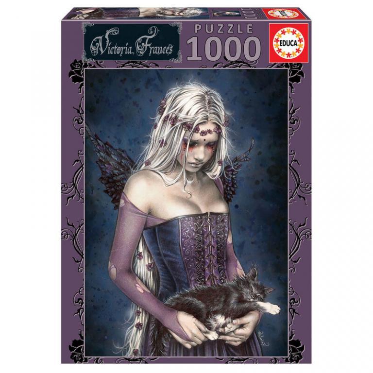 Puzzle 1000 piese Angel of Death, Victoria Frances Educa 19027