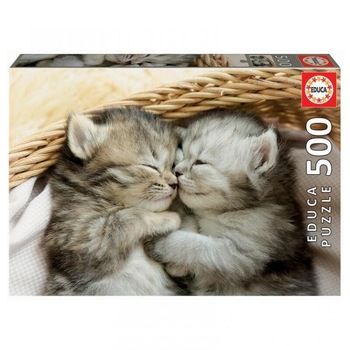 Puzzle 500 piese Sweet Kittens Educa 19004 Puzzle 500 piese Sweet Kittens Educa 19004