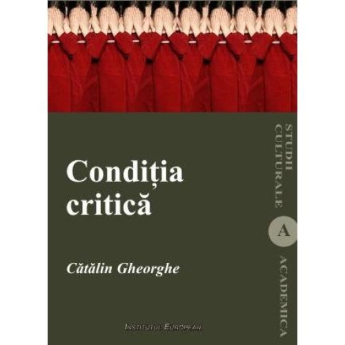 Conditia critica - Studiile vizuale in critica culturala, critica de arta si arta critica, Catalin Gheorghe