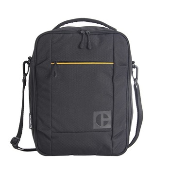 Borseta CATERPILLAR Code - Hex Go, material 420D hexagonal, buzunar cu fermoar - negru Borseta CATERPILLAR Code - Hex Go, material 420D hexagonal, buzunar cu fermoar - negru