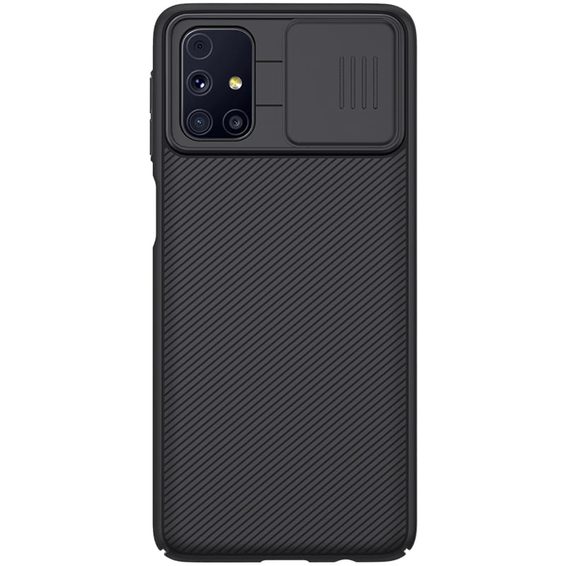 Husa Nillkin CamShield Pro pentru Samsung Galaxy M31s, Policarbonat, Negru