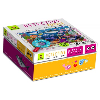 Puzzle Micul Detectiv, Ludattica, Marea, 108 piese Puzzle Micul Detectiv, Ludattica, Marea, 108 piese