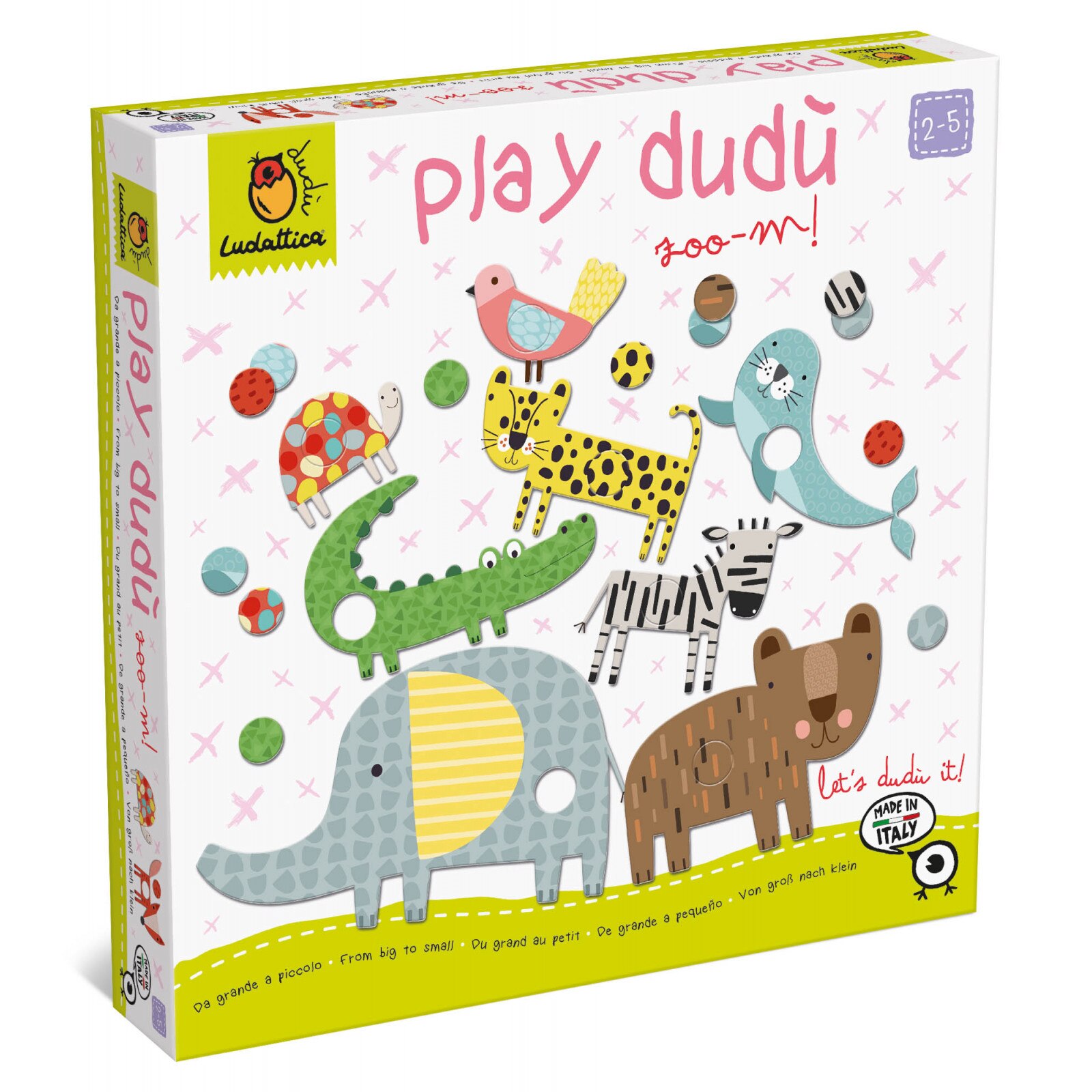 Puzzle Dudu, Ludattica, Zoo, 36 piese
