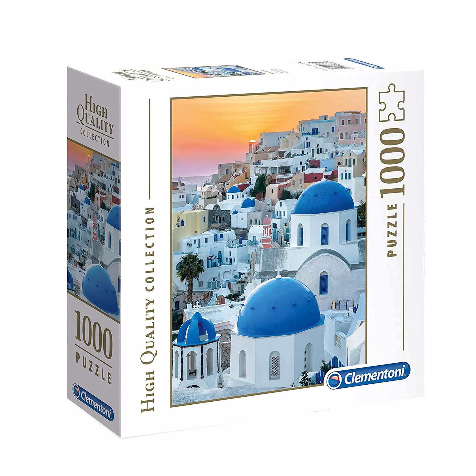 Puzzle Clementoni High Quality Collection - Santorini, 1000 piese