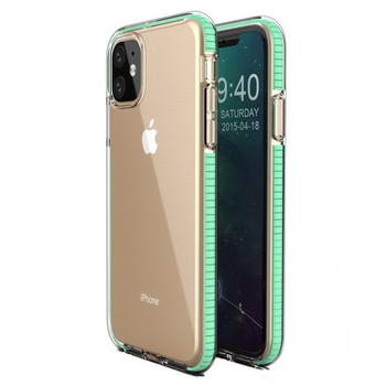 Husa Pentru Iphone 11 Mini Gel TPU Spring Armor , Verde Mint Husa Pentru Iphone 11 Mini Gel TPU Spring Armor , Verde Mint
