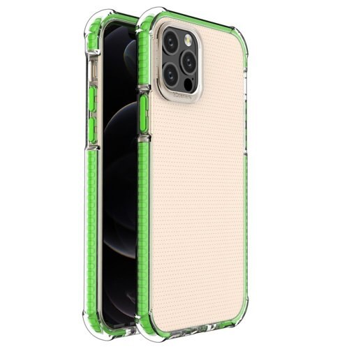 Husa Pentru Iphone 12/12 PRO - Gel TPU Spring Armor , Verde Lime